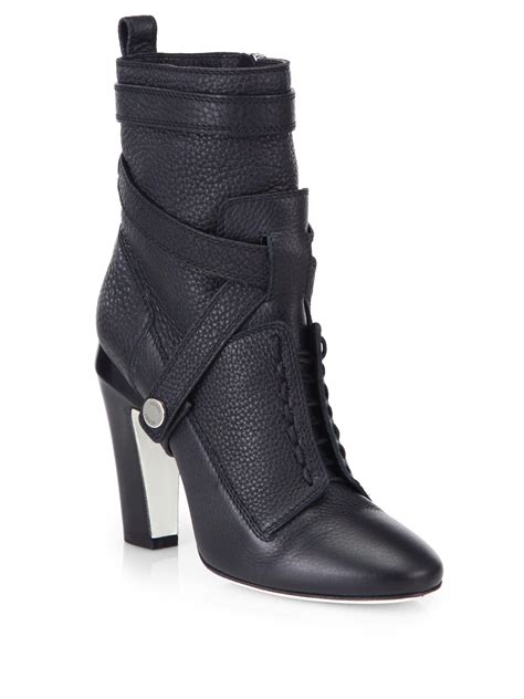 black leather boots fendi pearl straps|Women's Luxury Boots & Designer Ankle Boots in .